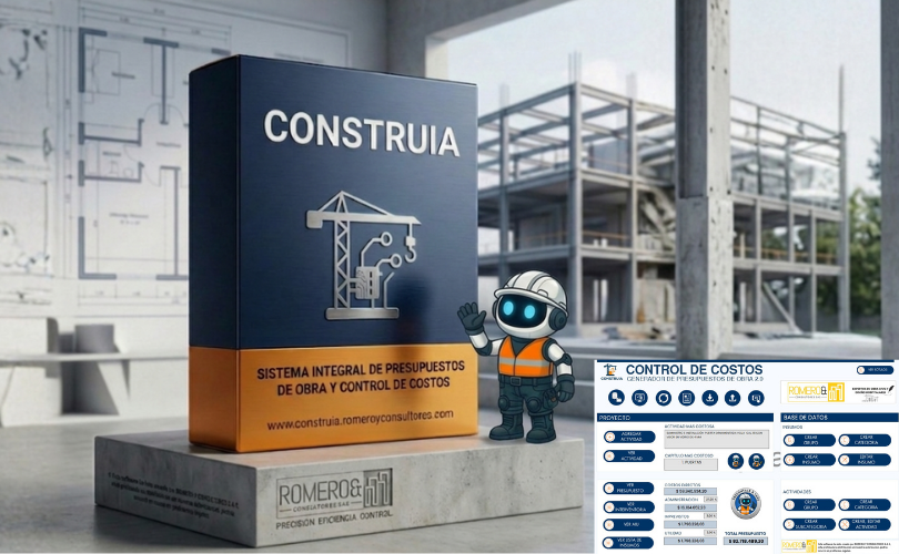 Caja del software ConstruiA Presupuesto