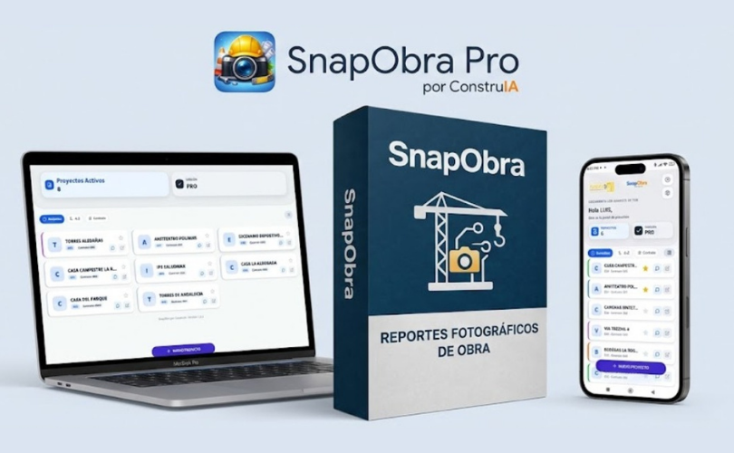 Caja del software ConstruiA SnapObra